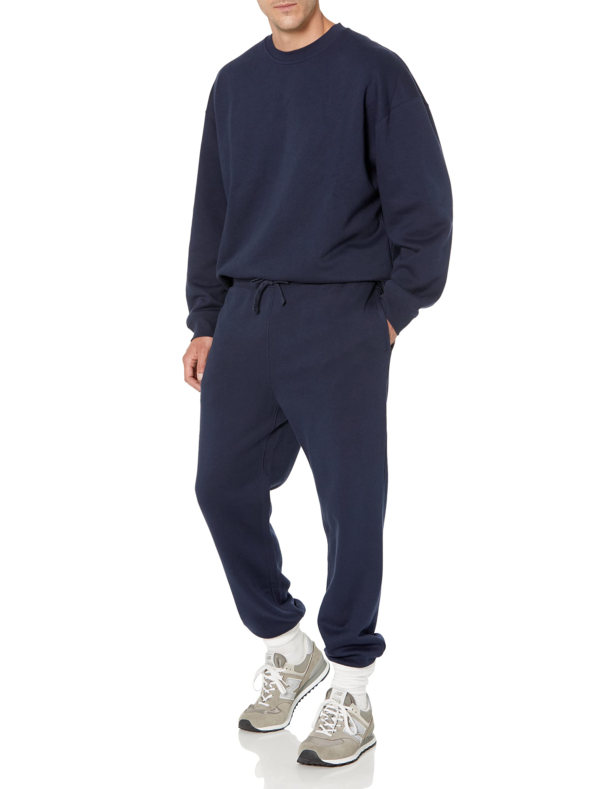 Amazon Essentials Homme Pantalon de Survêtement Serré Aux Chevilles, Coupe Décontractée (Grandes Tailles Disponibles)