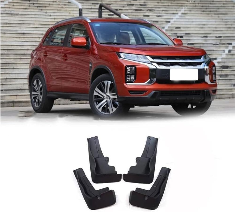 HGYNBCP Car Mud Flaps Splash Guards for Mitsubishi ASX 2019-2023, Splash Guard Front Rear Mudguard with Fixing Screws.