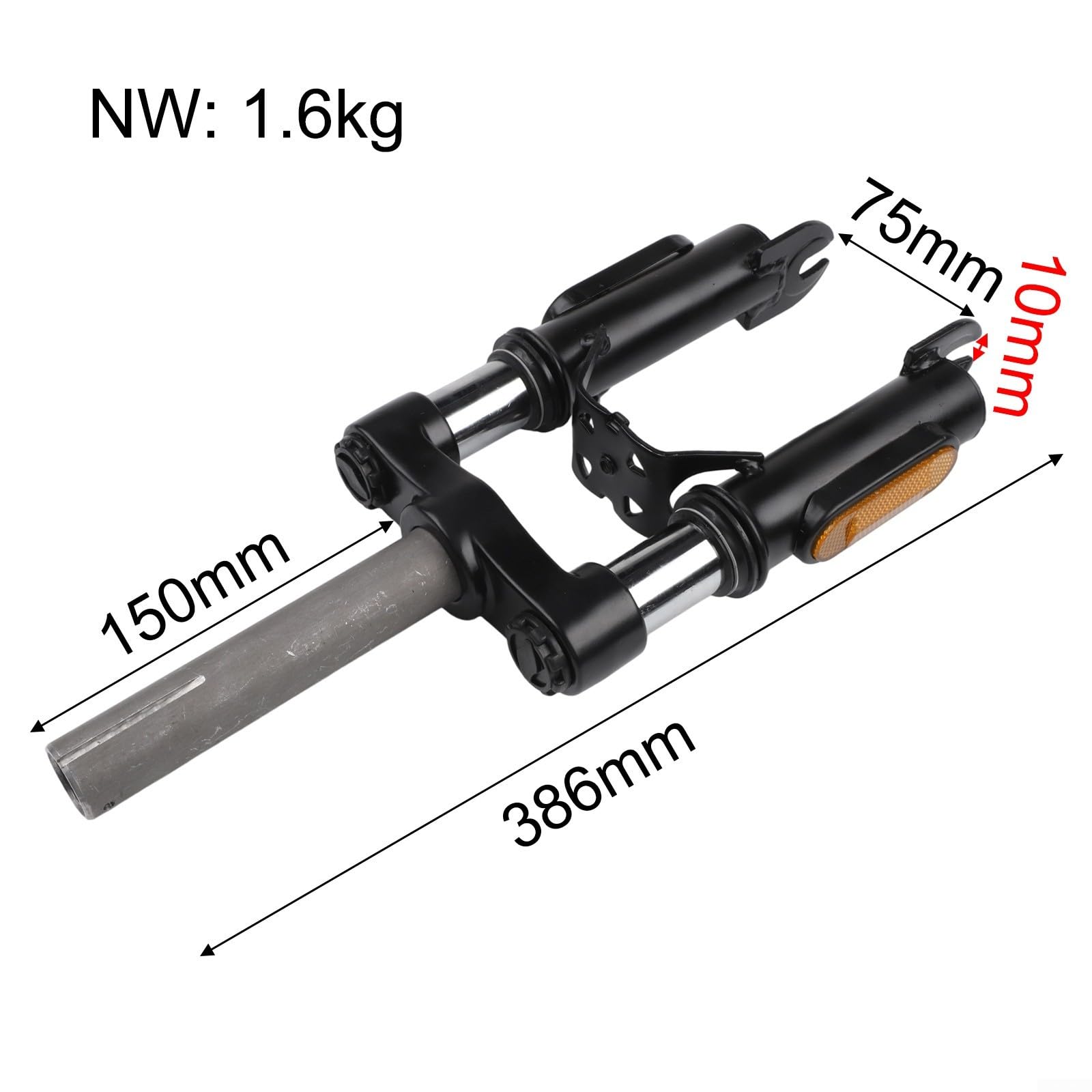 Amortisseur de suspension avant pour Xiaomi pour scooter M365 1S Pro pour soutenir des performances fiables au fil du temps