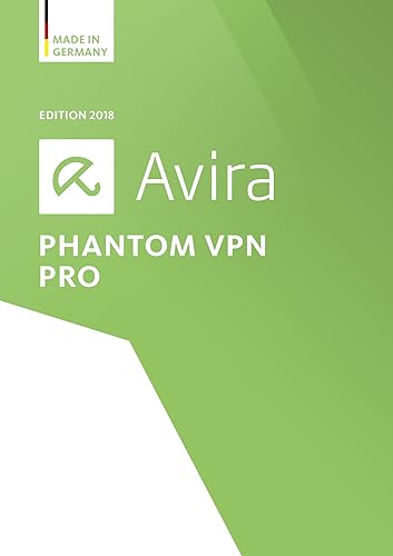 Avira Phantom VPN Pro 2018 | 1 User | 1 Year Unlimited [Online Code]