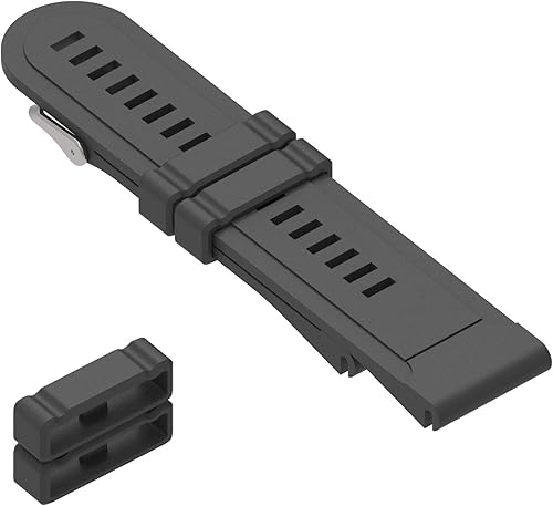 Miniatura 5 de Paquete de 6 correas para Garmin Fenix 8 2.008 in/Fenix 7X/Fenix 6X/Fenix 5X/Fenix 3 2 1/Enduro 3 2/Descent Mk2 1/Quatix/Tactix/D2 Series, anillos