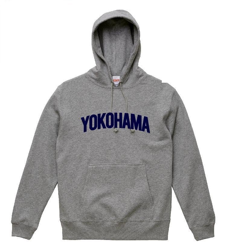 YOKOHAMA ユニフォーム グレー Amazon.co.jp: LYOKOHAMAユニフォーム風パーカー グレー 横浜