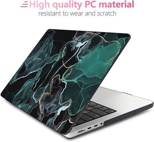 Miniatura 54 de Batianda Funda para MacBook Pro M4 de 16 pulgadas 2024 2023 2021 modelo A3403 A2991 con chip M3 M2 Pro/M1 Max, carcasa rígida de plástico