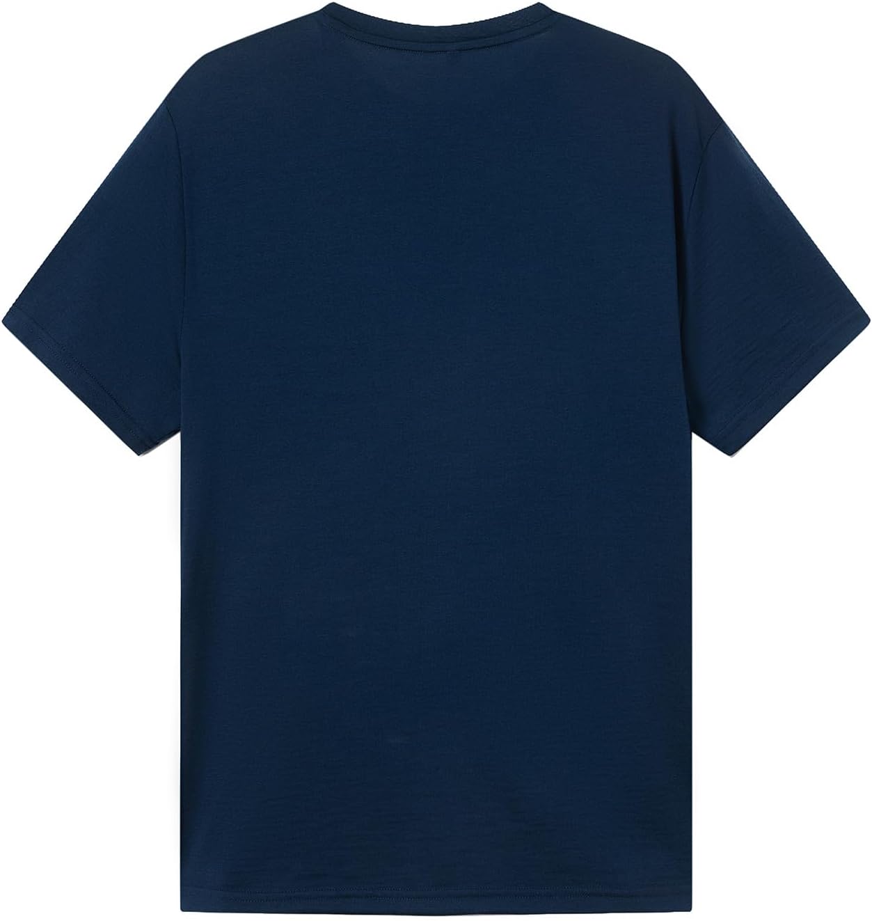 90S Thread Count 100% Merino Wool Lightweight Base Layer T-Shirt, Unisex Ultrafine 90S Thermal Breathable T-Shirt - Image 2