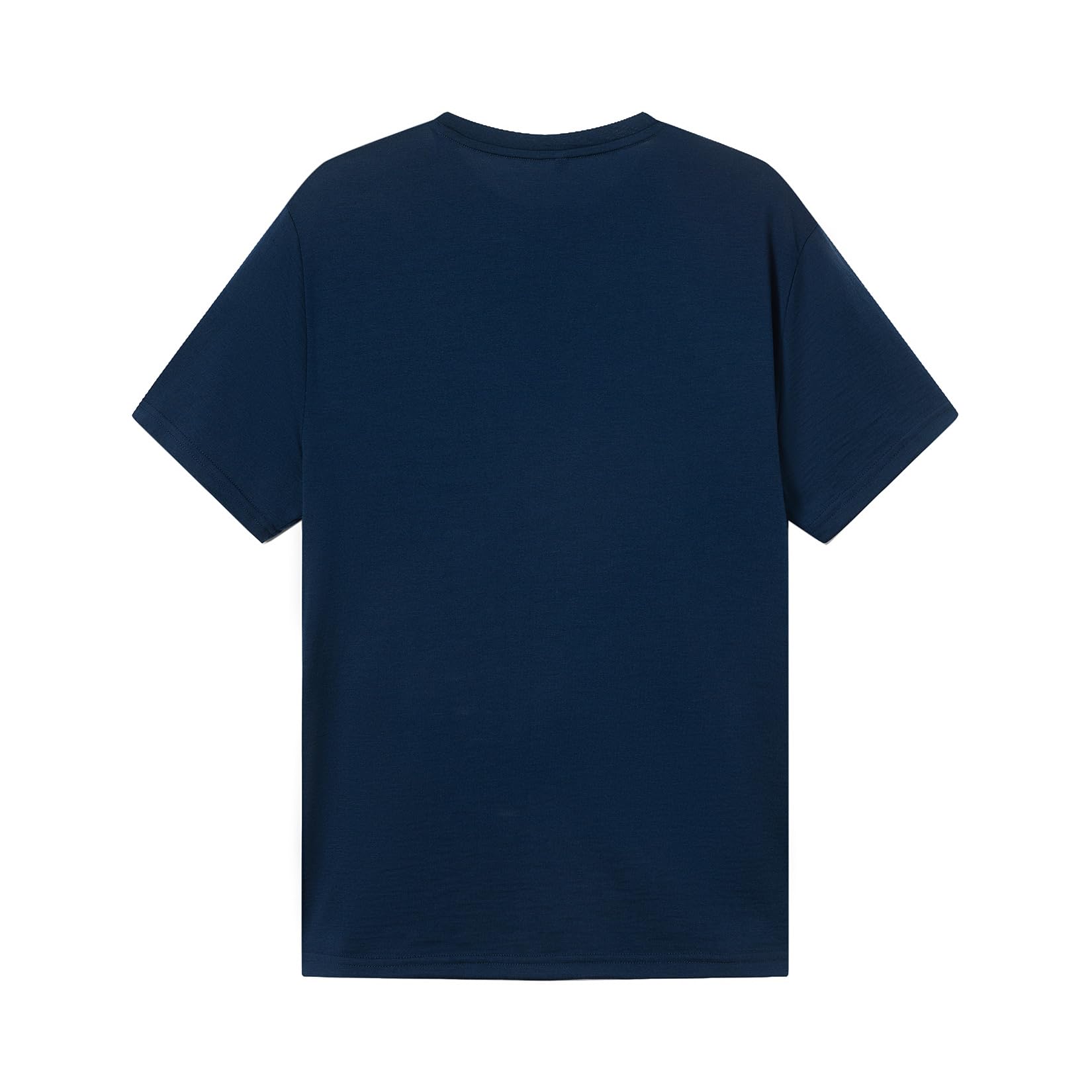 Conteggio del Filo 90S 100% Lana Merino Maglietta Leggera per Strato Base, Unisex Ultrafine 90S Maglietta Termica Traspirante
