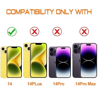 Johncase Original OEM Wireless Charging Coil Flex Cable Replacement for iPhone 14 Fast Charging, Easy Install, Durable & High Compatibility