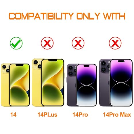 Johncase Original OEM Wireless Charging Coil Flex Cable Replacement for iPhone 14 Fast Charging, Easy Install, Durable & High Compatibility