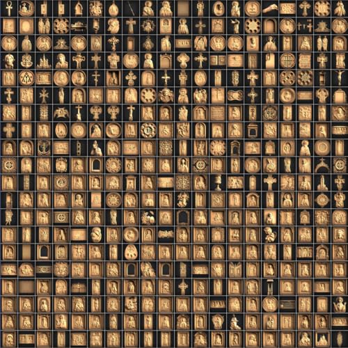 400+ Religion 3D STL Mega Bundle Printable Files Instant Digital Download Laser Cutting CNC Router Machine Plasma Home Decor Traditional statue Cultural Temples Wall Art Model Vector 0113