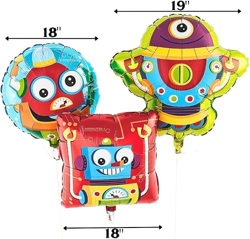 Miniatura 3 de Fun Express JUEGO DE GLOBOT FIESTA MYLAR (3PC)