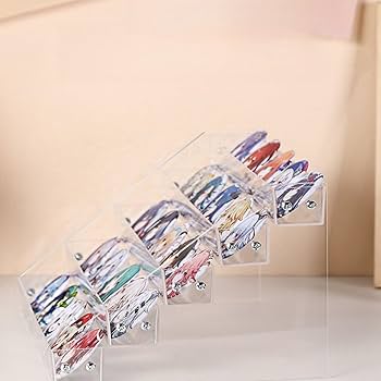 Amazon.co.jp: PSEKQ CDラック 卓上 DVD収納ケース 透明アクリル製