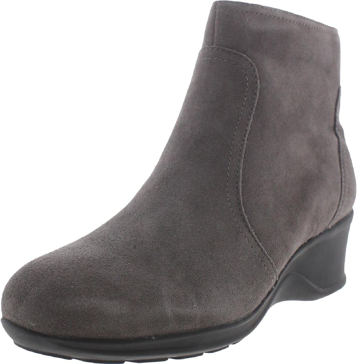 Easy Spirit Farre Women's Boot 12 C/D US Dark Grey-Suede