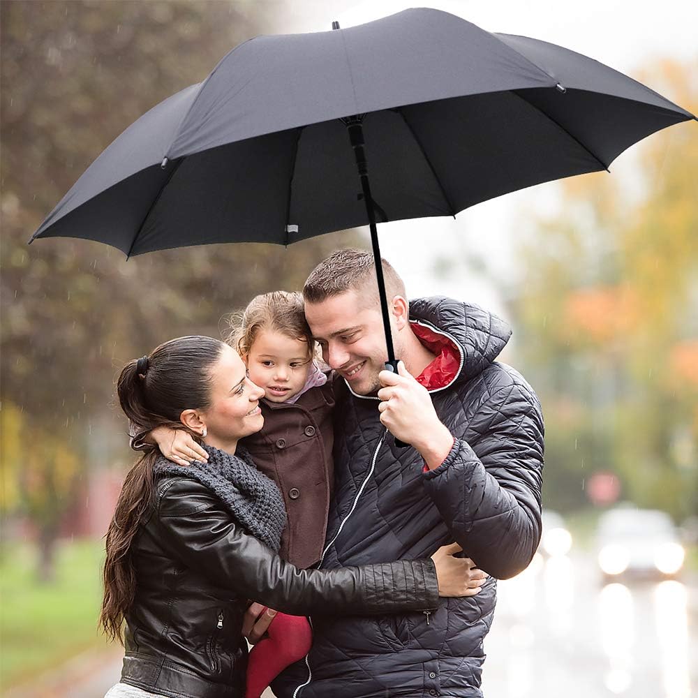 Amazon Com Zomake Golf Umbrella 58 62 68 Inch Large Windproof Umbrellas Automatic Open Oversize Rain Umbrella With Double Canopy For Men Vented Stick Umbrellas Sports Outdoors