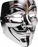 GUY FAWKES  Lancer Tactical Guy Fawkes Full Face Airsoft Mesh Mask