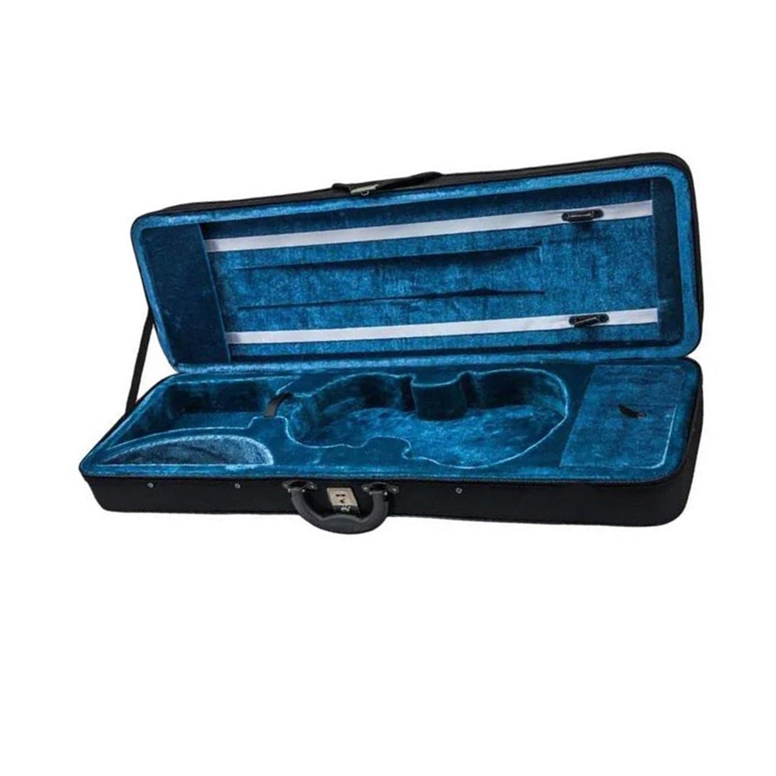 Estuches y fundas para instrumentos de cuerda 4/4 3/4 1/2 1/4 1/8 1/10 1/16 Violín Caja cuadrada de espuma popular Caja cuadrada ordinaria Caja de violín Caja cuadrada de violín(1/32)