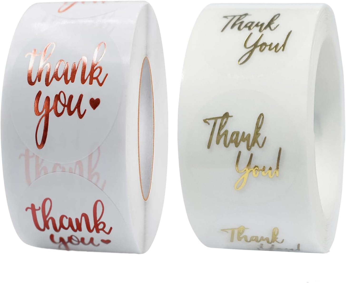 Amazon.com: Thank You Stickers Roll 500 PCS Bokinyoung Round ...