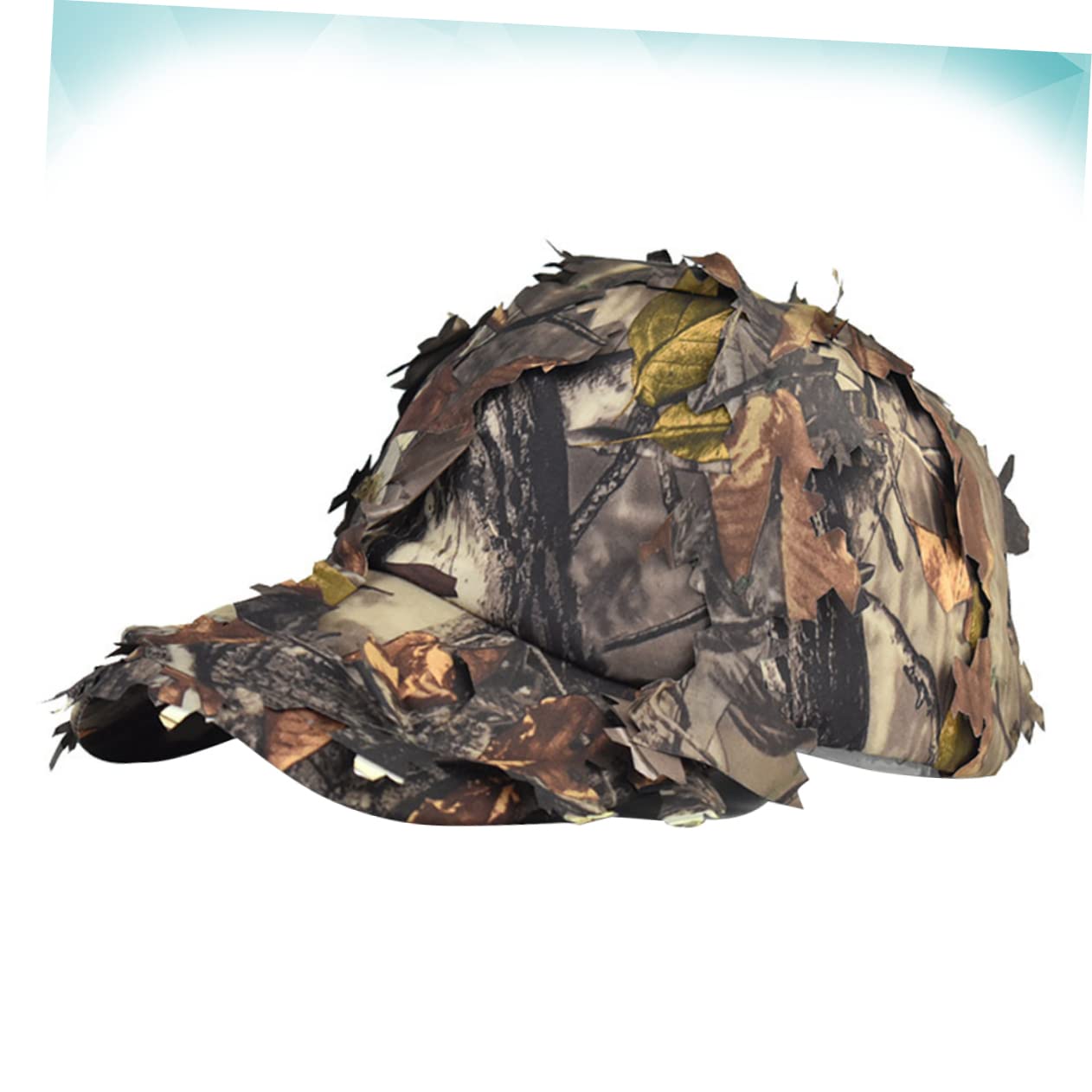 Beaupretty Casquette De Baseball Camouflage Chapeau De Soleil Chapeau De Randonnée pour Hommes Chapeau De Soleil Surdimensionné Large Camping Forêt Pêche en Plein Air Casquette