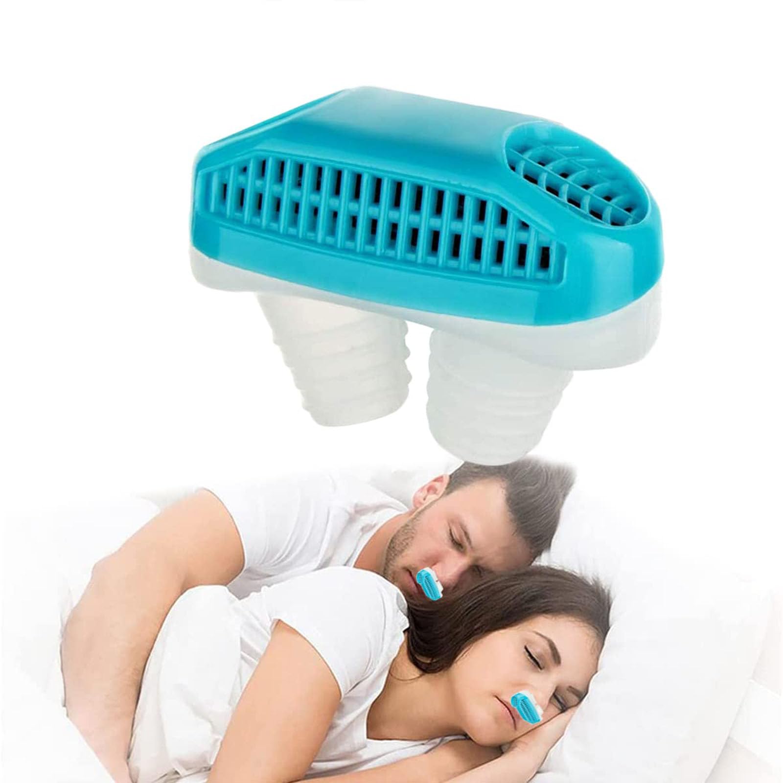 Oasisgalore Anti-Snoring Device, Anti-Snoring Nasal Clip, Stop Snoring, Air Purifier, Stop Snoring, Best Solution for Easier Breathing, Comfortable Sleeping For,001