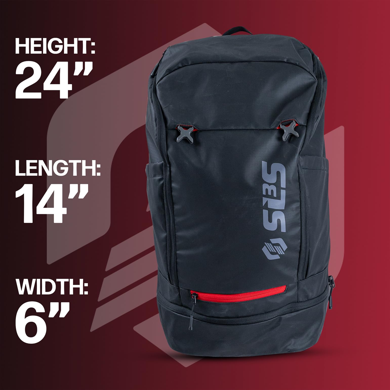 SLS3 Triathlon Backpack - 35L Triathlon Transition Bag with Dry & Wet Compartments - Large Tri Swim Backpack, Great Storage