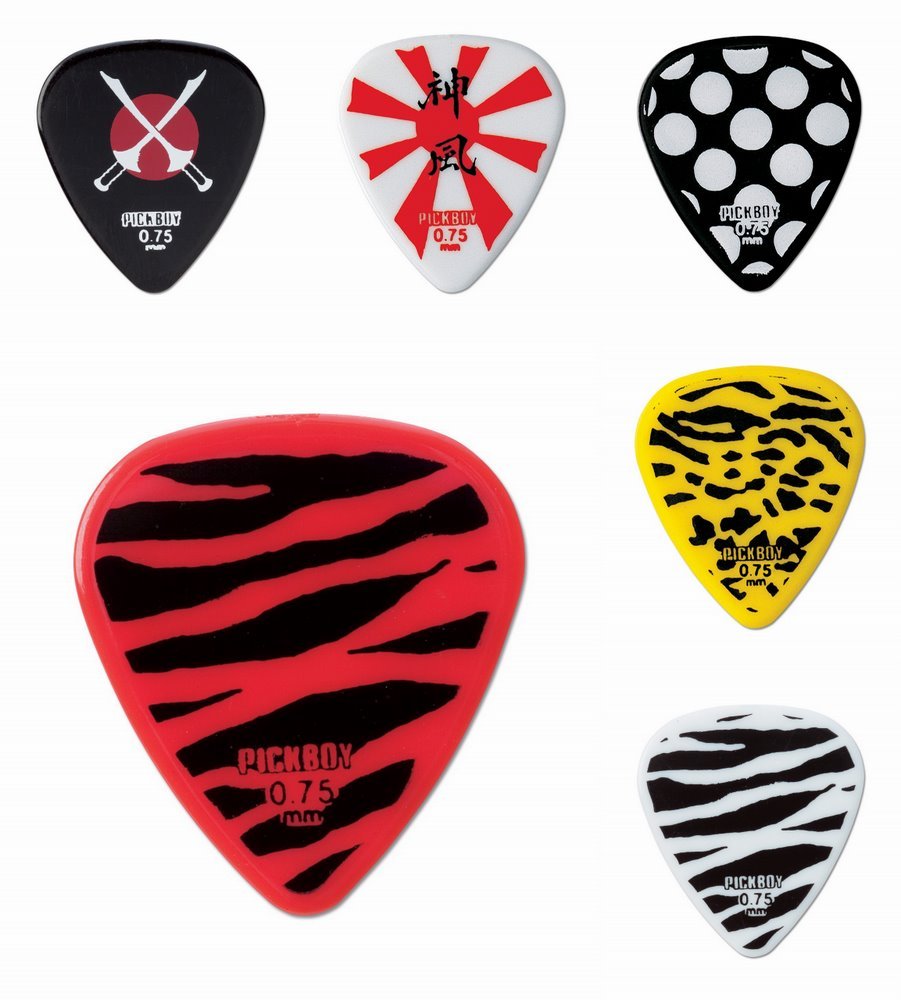 Heavy Metal Mix Pak, Celltex, 0.75mm, 10 picks