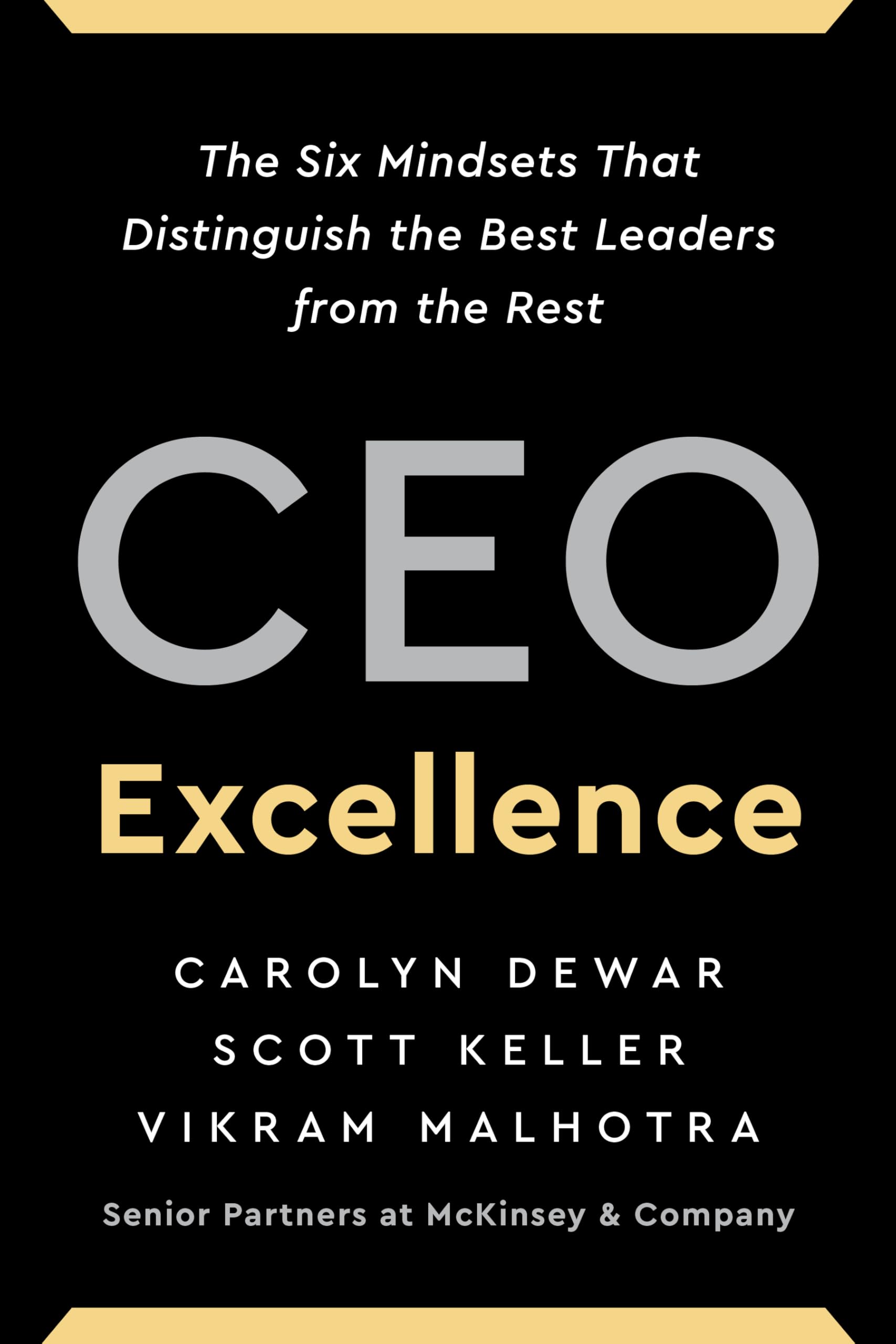 CEO Excellence (Export): The Six Mindsets That Distinguish the Best Leaders from the Rest