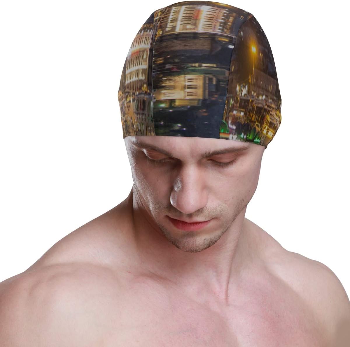 cuffia da bagno per donne che nuotano