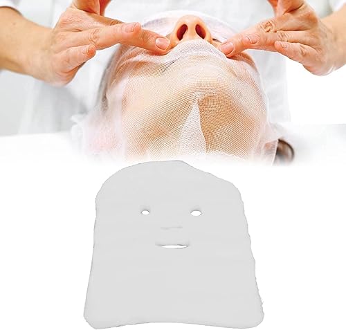 Juego de 100 máscaras faciales para el cuidado de la piel, cubrebocas desechables de gasa, fuerte absorción de agua, mascarillas desechables con