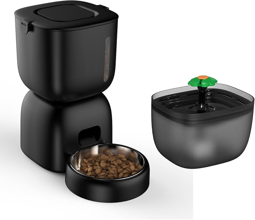 自動給餌器&給水器 Amazon | ベストアンサー penefa 自動給餌器 自動給水器 セット 元気