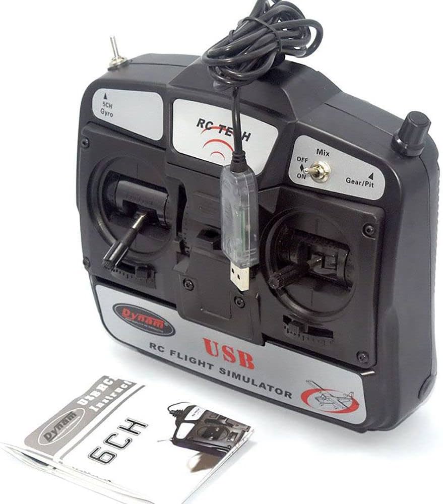 Amazon.com: Dynam 6 Channels Mode 2 USB RC Flight Simulator Amazon.com: Dynam 6 Channels Mode 2 USB RC Flight Simulator