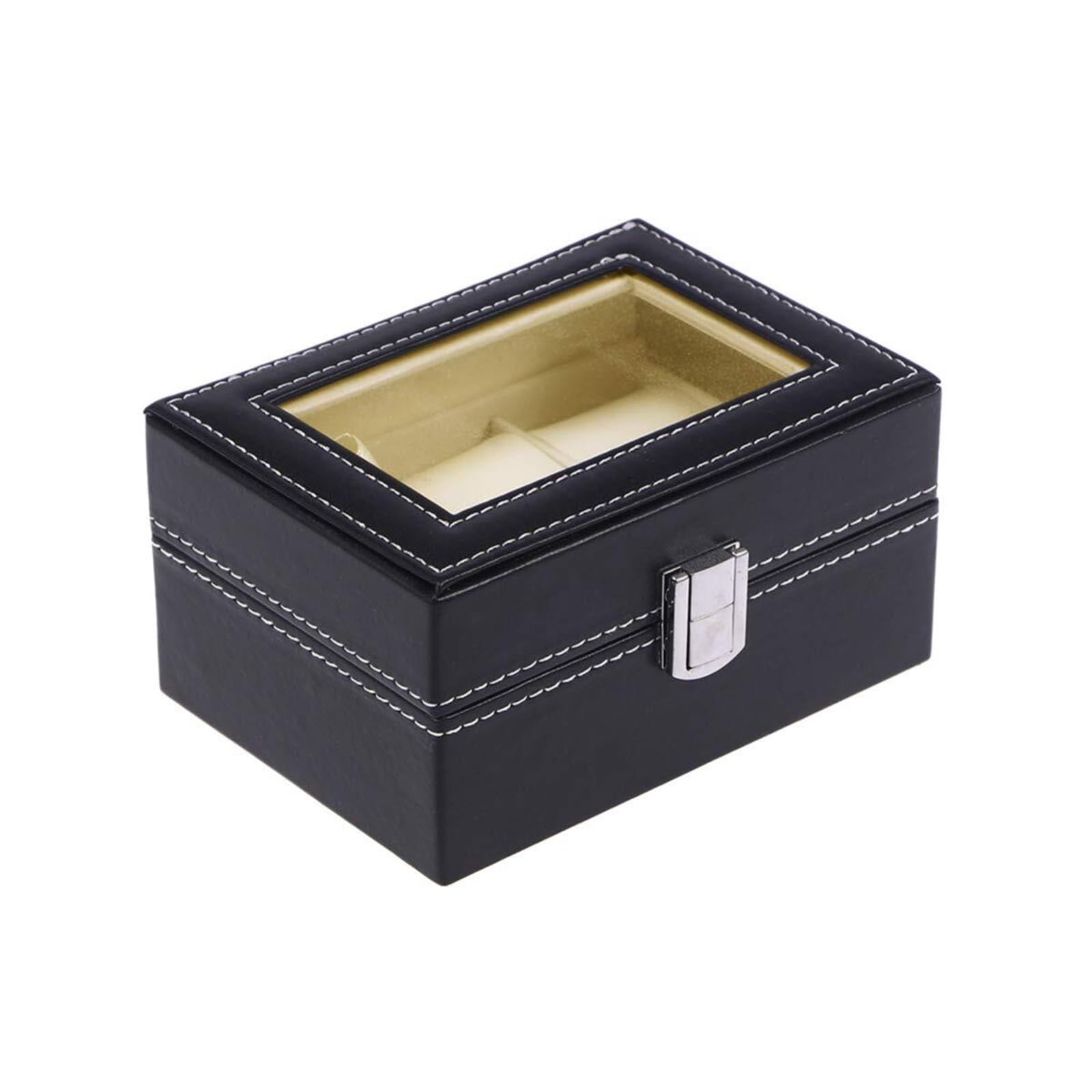 Boîte à montres en cuir finition premium pour 3 montres de luxe