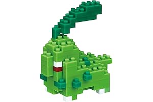 Nanoblock: Capture the Cuteness of Chikorita with Mini Building Blocks