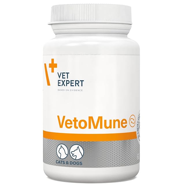 Hippocampe Caen Munisan - Alimento complementario estimula la inmunidad, perro gato, cápsula Caja de 60
