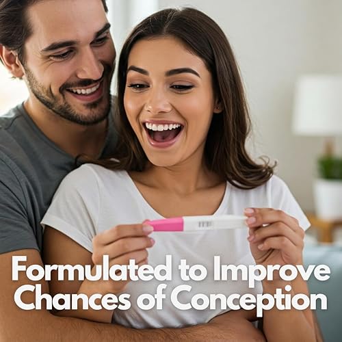 Miniatura 8 de Suplementos de fertilidad para ella, suplementos previos a la concepción para mujeres, vitaminas prenatales para el equilibrio hormonal, los ciclos