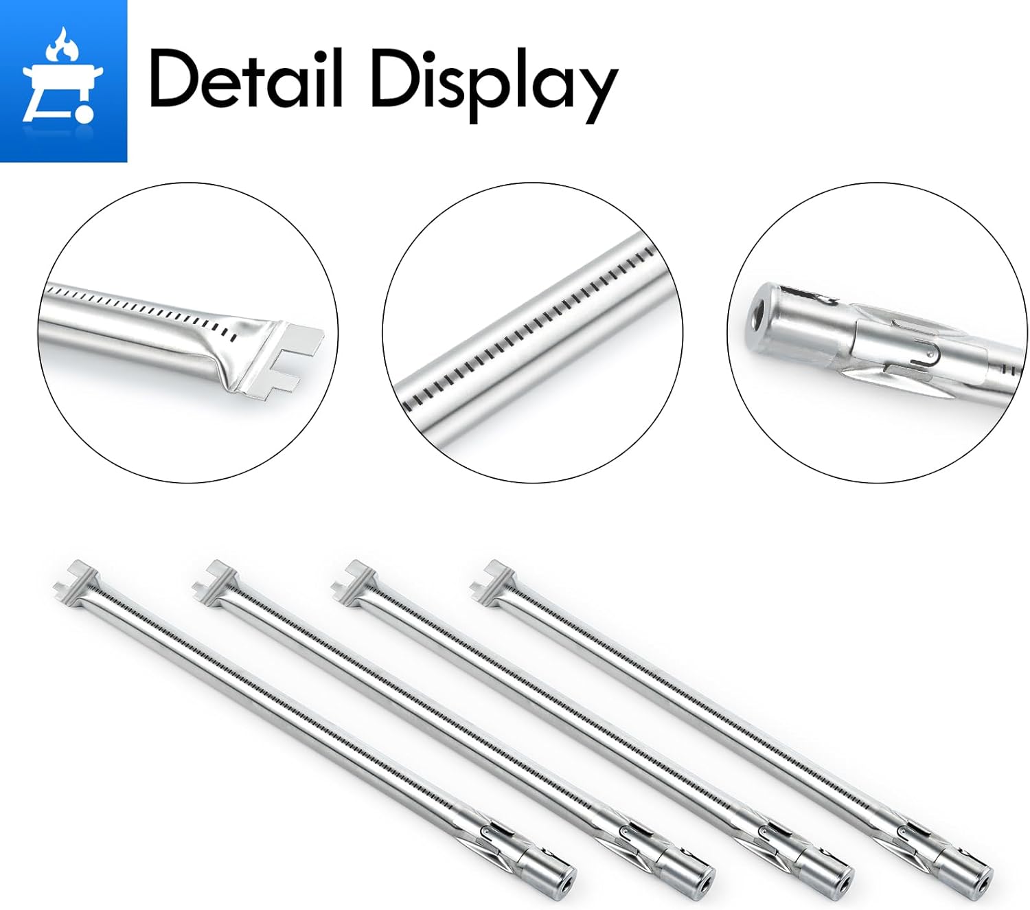 Genesis E330 Grill Parts Flavorizer Bars Heat Deflectors Sear Burners Replacement Parts for Genesis 300 4 Burner with Sear Station E-330 S-330 EP-330 CE-330 CEP-330 E-310 7621 62753