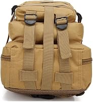 DOTBUY 30L Zaino Militare Attacco Tattico Molle Trekking Zaino Tessuto Oxford Zaino per Campeggio, Assalto, Escursionismo, Patrol Camping (30L,abbronzatura