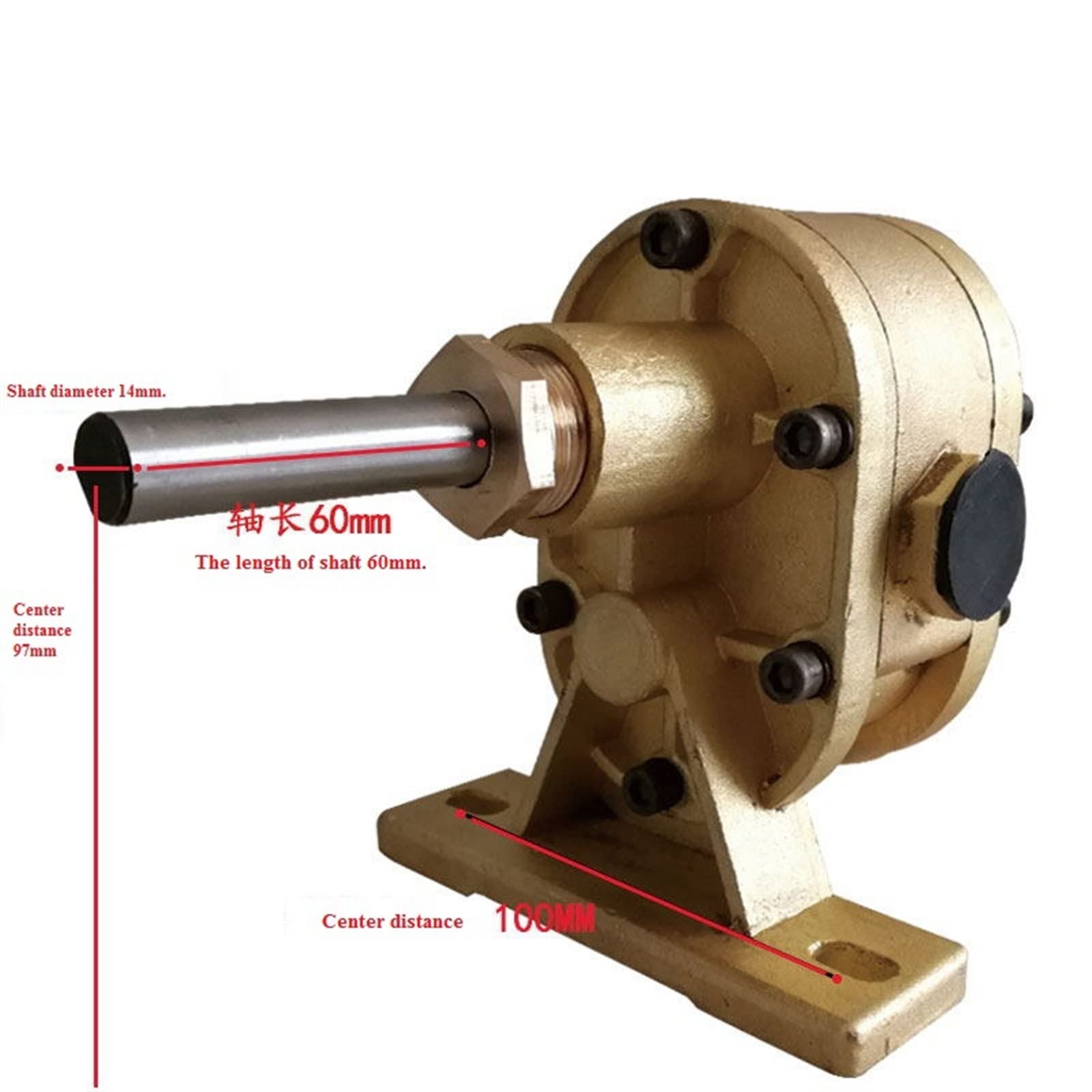 Bomba de engranajes de pegamento, máquina de pasta Maquinaria de envasado de fusión en caliente especial Bomba de pegamento de transferencia SUNBING