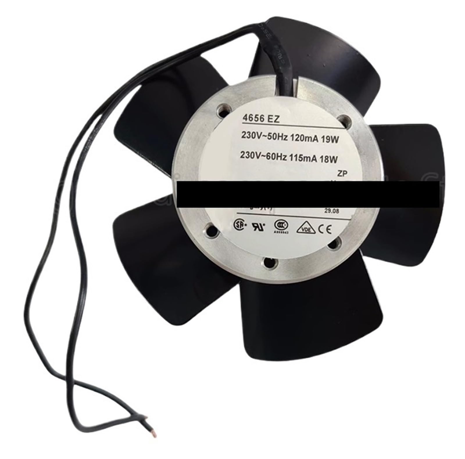 LZIKKGKI 4656EZ 4656EZ 230V 50/60Hz 120/110mA 19/18W Fan