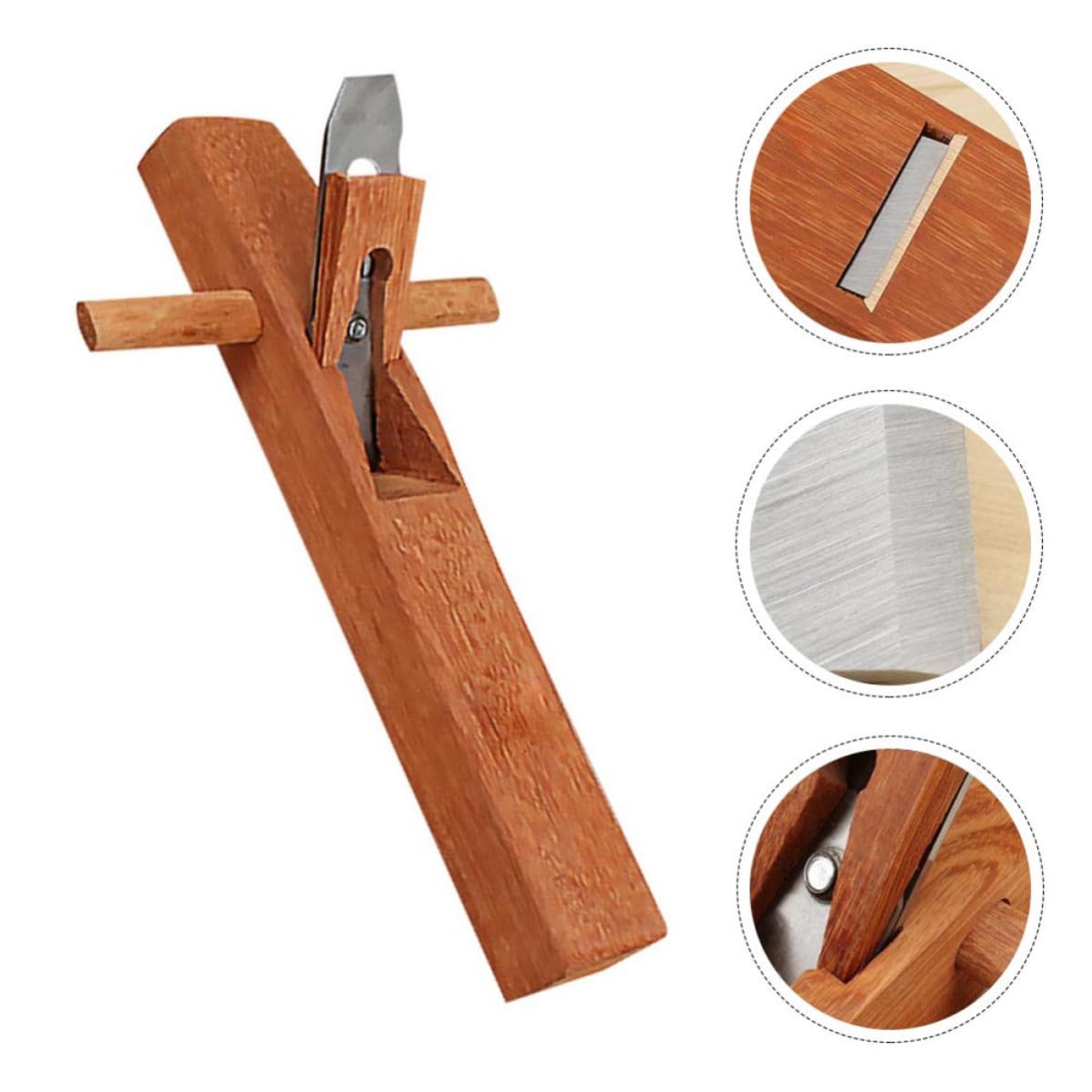 Cepilladora de Madera Manual para Carpintería, Acero y Madera