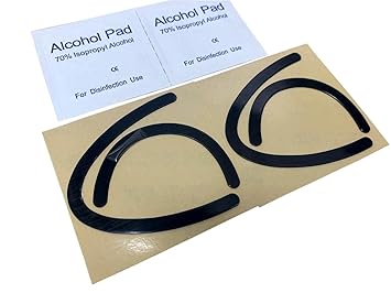 Mars Fox Mice Skates Mouse Feet for Logitech Lift Wireless Mouse - Replacement Pads 2 Sets