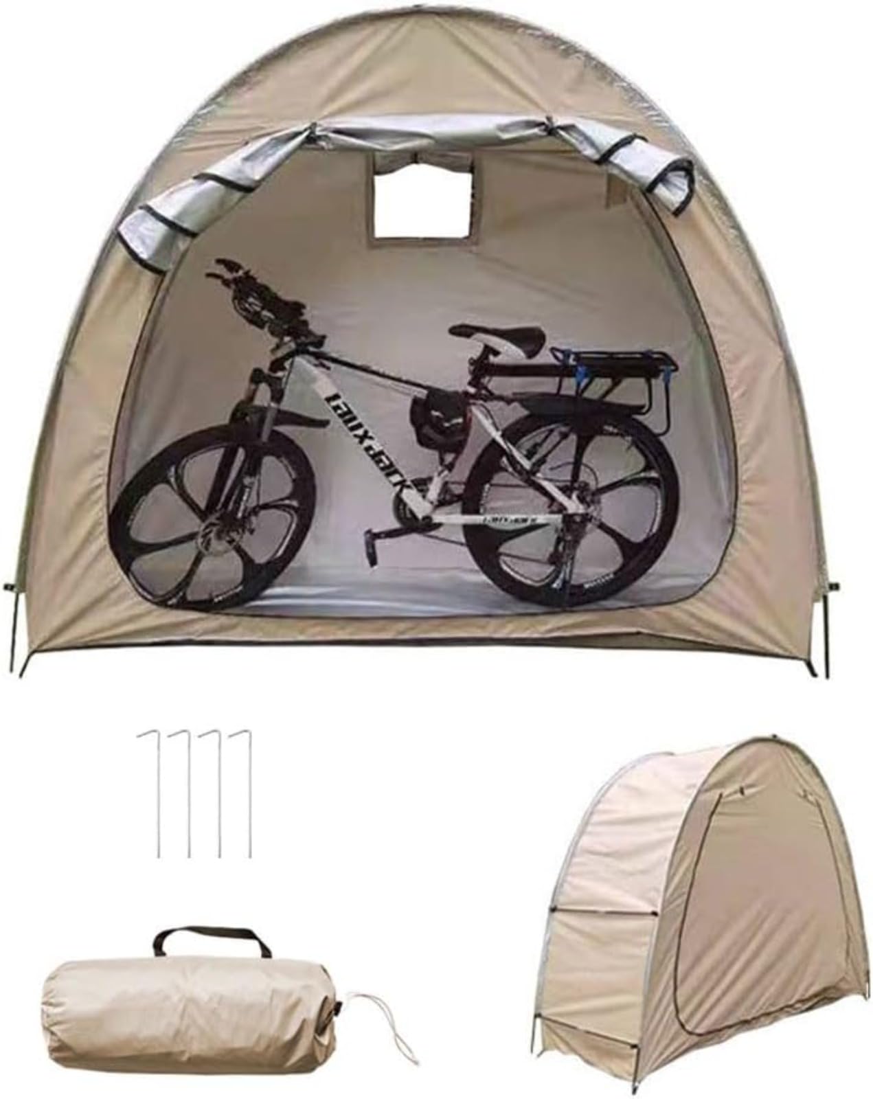 自転車用テント Amazon | 自転車テント バイクガレージ 自転車サイクルハウス