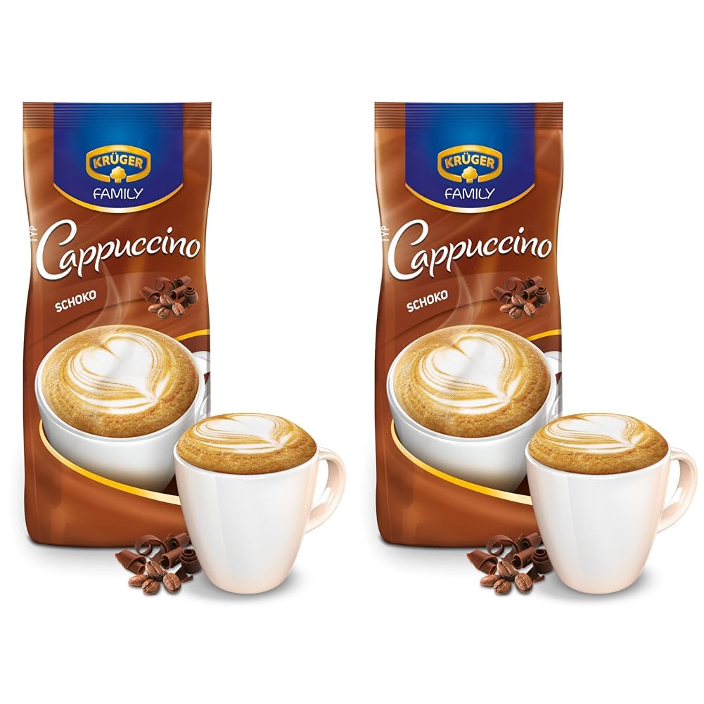 KRÜGER Family Cappuccino Schoko (1 x 500 g) | 500g (2er Pack)