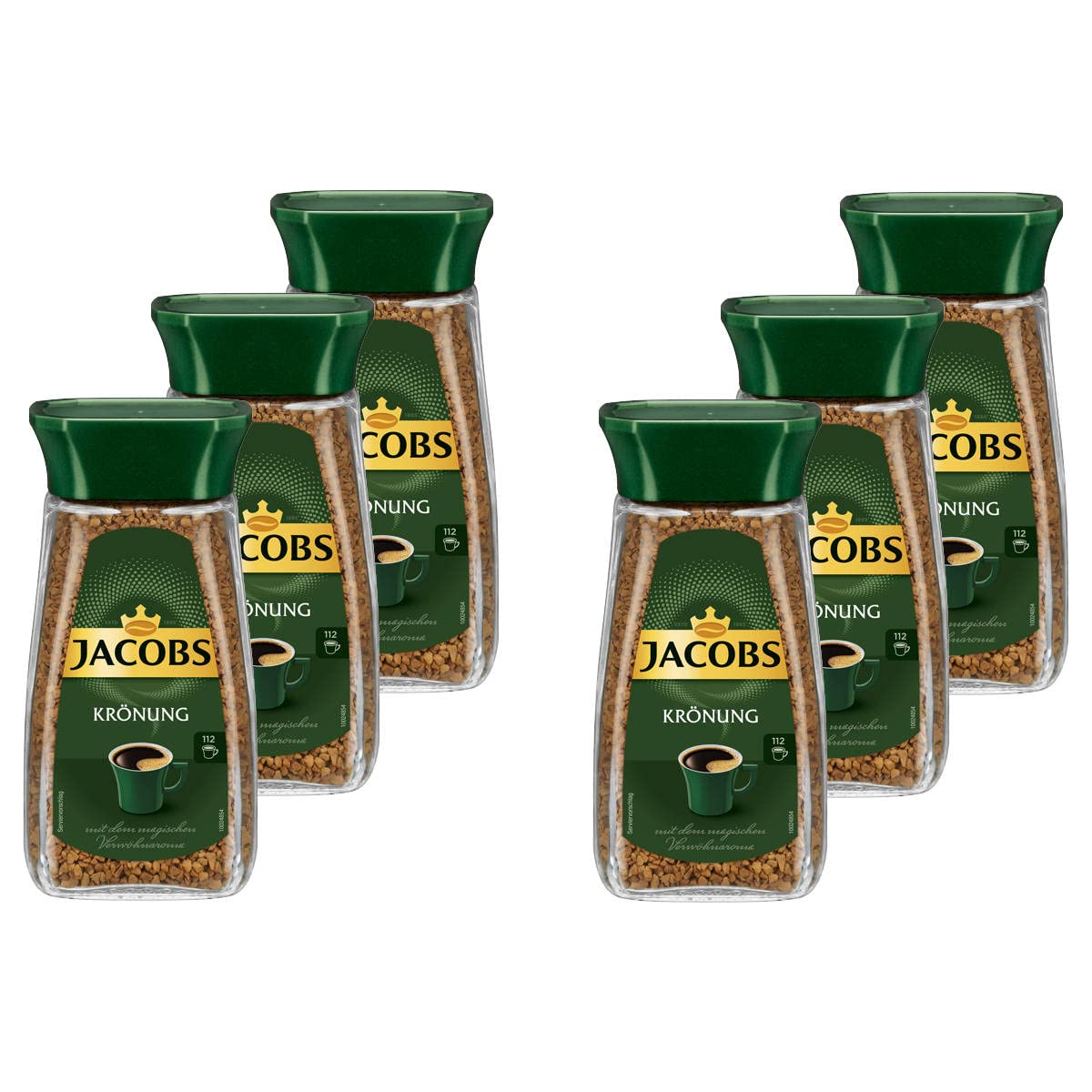 Jacobs - Krönung Kawa rozpuszczalna, 6 x 200 g