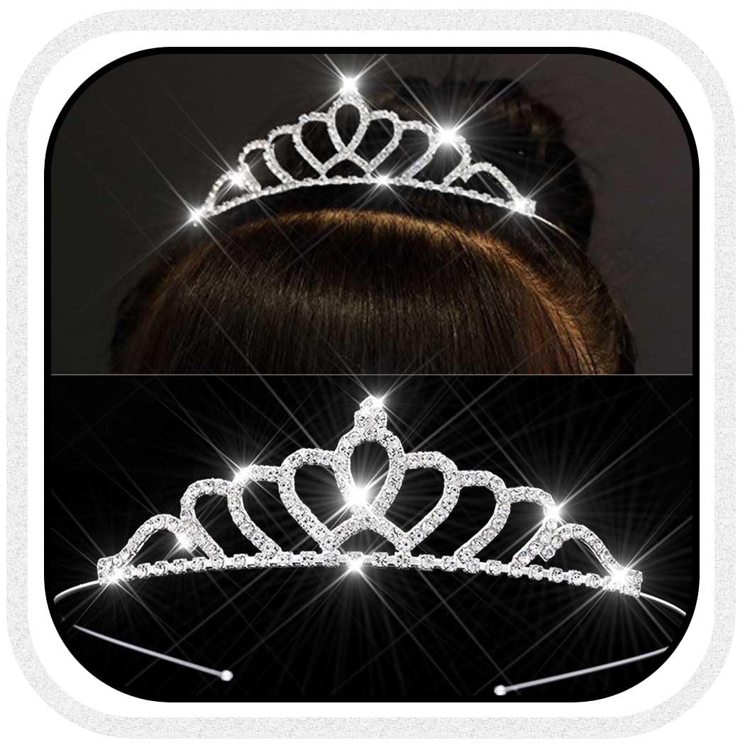 ✧tiara✧ 💀👑 Midnight Reign Tiara 👑💀Crystals that burn bright