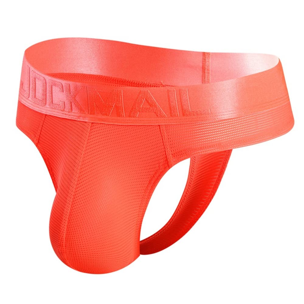 JOCKMAIL Jockstrap Athletic Supporters Bikini Underwear for Men Jock Strap Male Underwear for Gym Sport