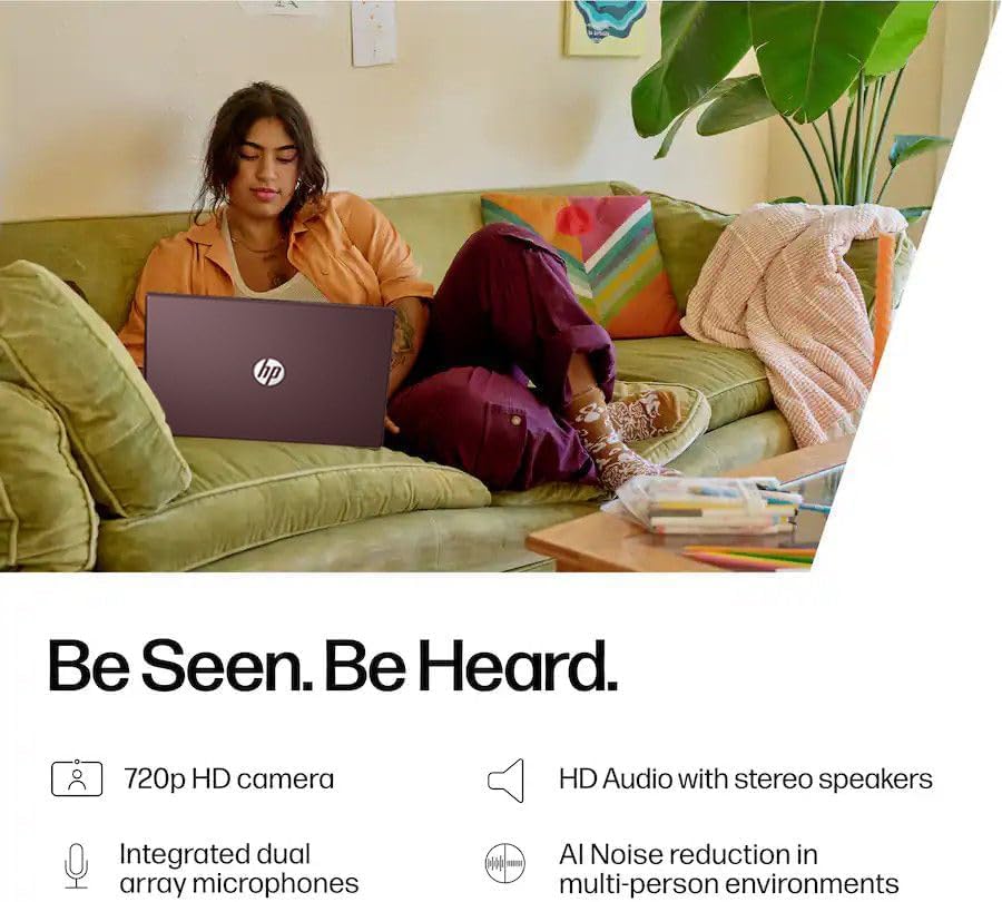 HP Ultrabook 15.6" Business Laptop Computer with Microsoft 365 • Intel 4-Core 3.7GHz CPU • Copilot AI • 1.1TB Storage (1TB OneDrive and 128GB UFS) • 4GB RAM • Windows 11 w/o Mouse - Image 7