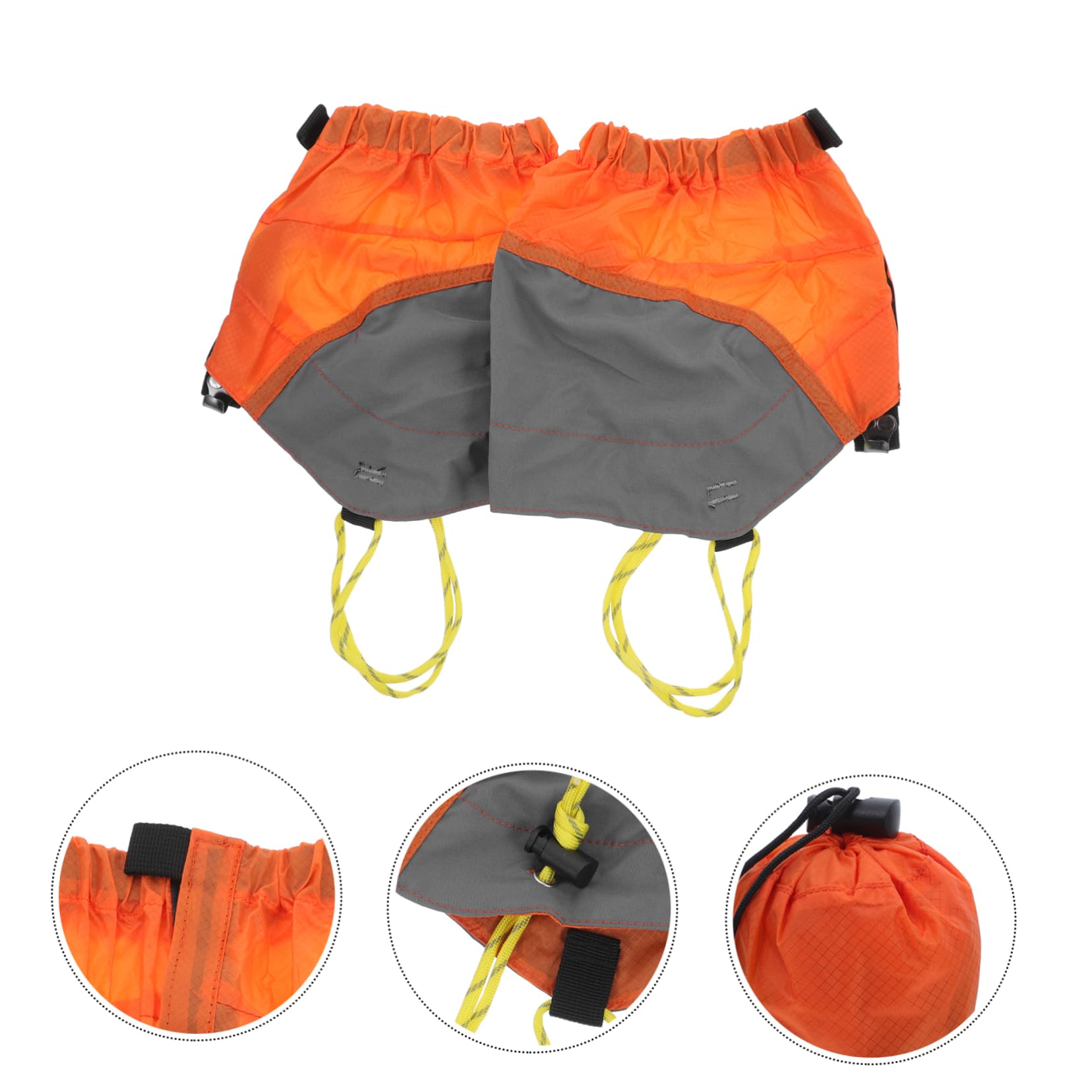 VANZACK guêtres d'extérieur ripcorde randonnée guêtre de Marche imperméable Chaps de Serpent pour Hommes jambières d'escalade Enfants Chaussures pour Hommes