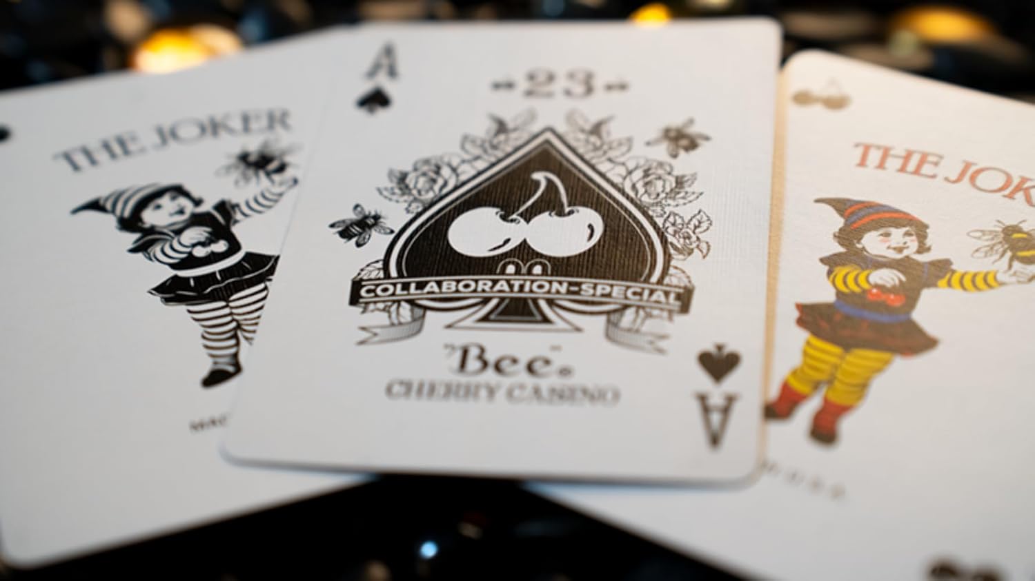 Murphy's Magic Supplies, Inc. Limited Bee X Cherry (Blue) Playing Cards