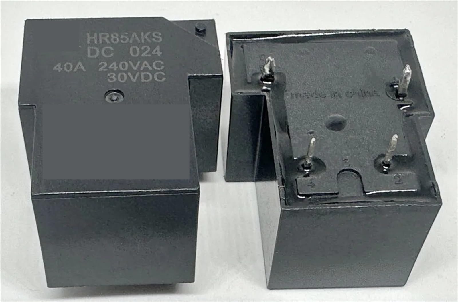 Relé HR85AKS DC012V de 4 pines y 40A para control de circuitos de automoción 4