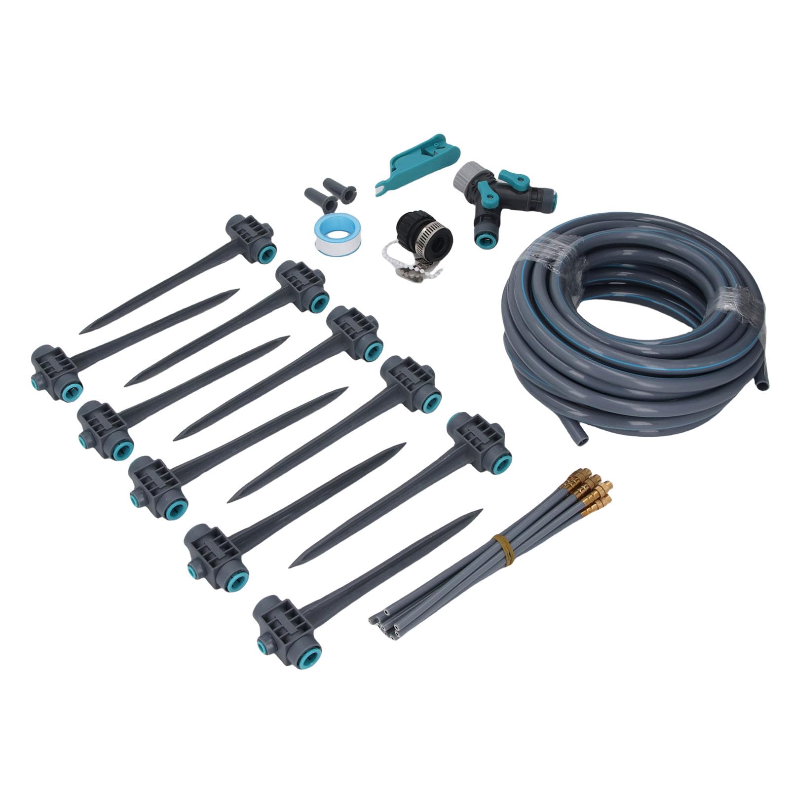 ASHATA Kit de Riego Automático para Jardín con Manguera de 32 Pies