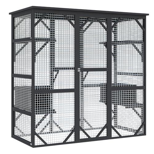 Catio Outdoor Window Cat Enclosure, Walk-in Cat Cage, Catio Outdoor Enclosure Extra Large