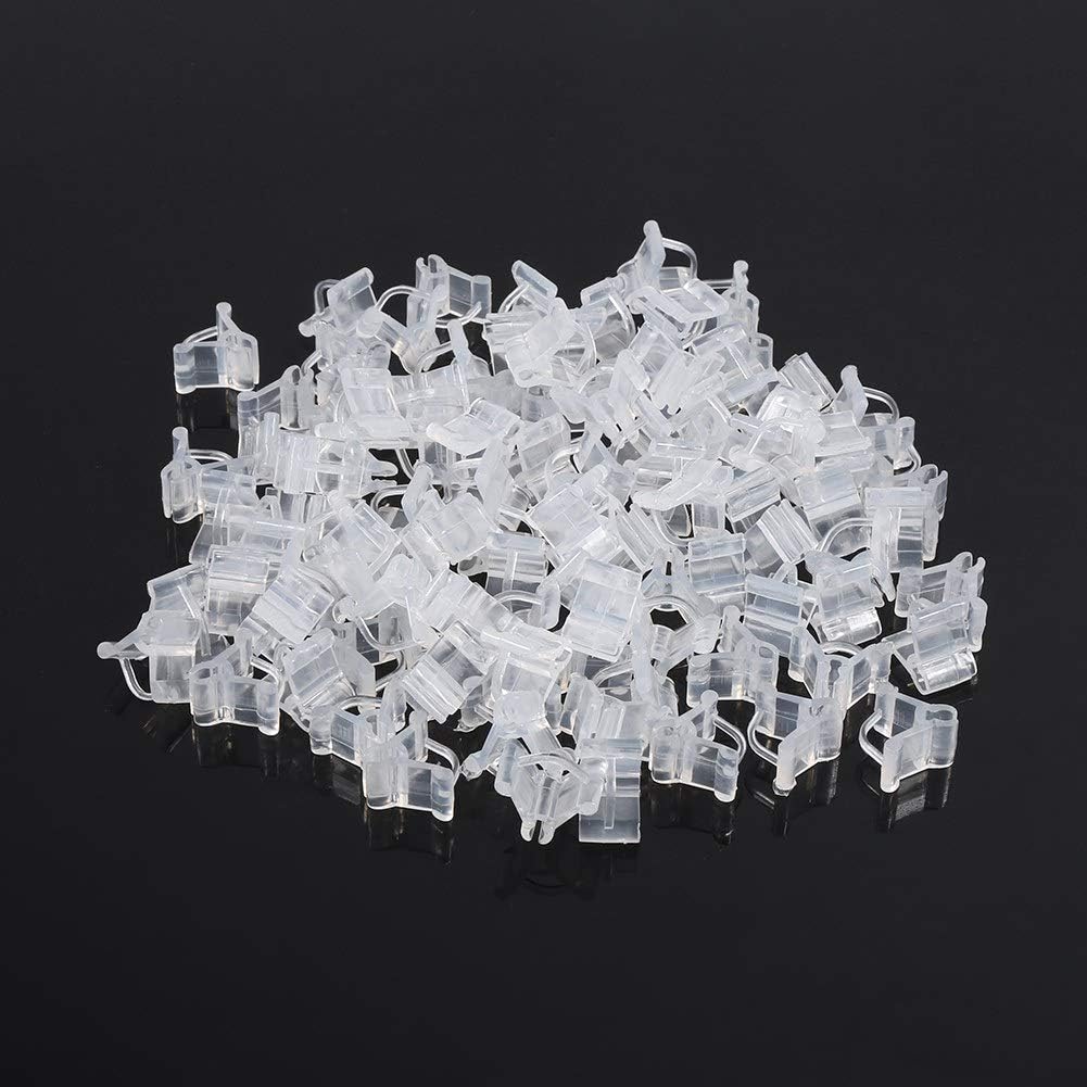 Plant Grafting Clips, Special grafting clip Tomato seedling grafting clip Eggplant grafting clamp 100pcs
